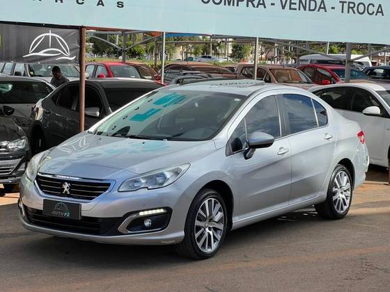 PEUGEOT 408 1.6 GRIFFE 16V TURBO FLEX 4P AUTOMÁTICO PEUGEOT 408 1.6 GRIFFE 16V TURBO FLEX 4P AUTOMÁTICO